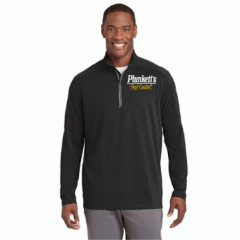 Sport-Tek Sport-Wick Textured 1/4-Zip Pullover.