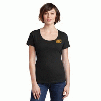 District Made Ladies Perfect Weight Scoop Tee.
