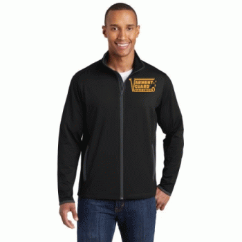 Sport-Tek Sport-Wick Stretch Contrast Full-Zip Jacket.
