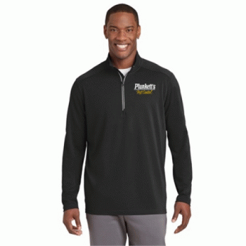 Sport-Tek Sport-Wick Textured 1/4-Zip Pullover.