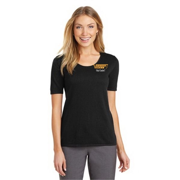 Port Authority Ladies Scoop Neck Sweater.