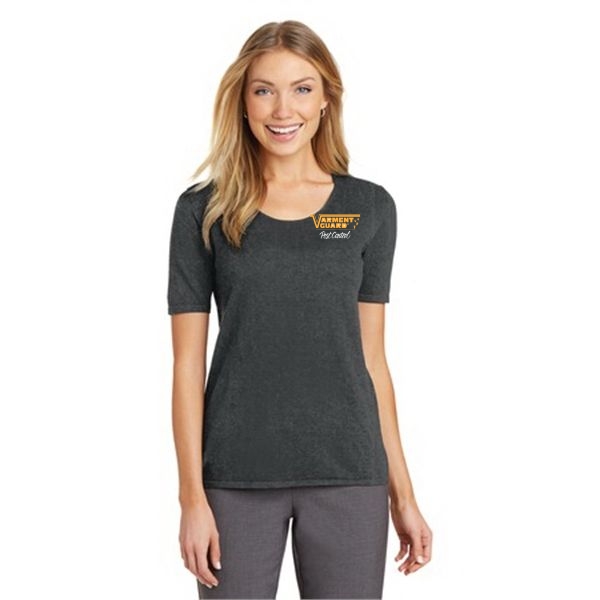 Port Authority Ladies Scoop Neck Sweater.