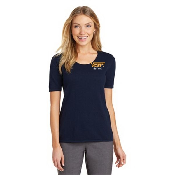 Port Authority Ladies Scoop Neck Sweater.