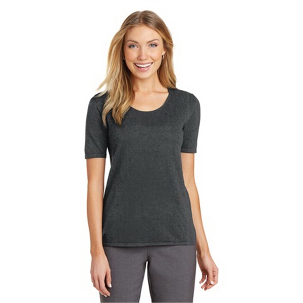 Port Authority Ladies Scoop Neck Sweater.