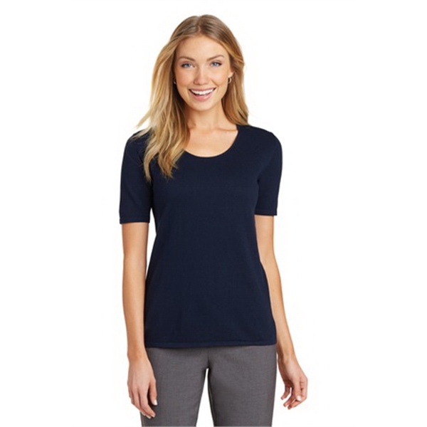 Port Authority Ladies Scoop Neck Sweater.