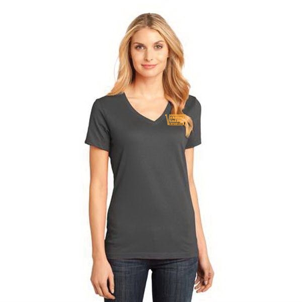 District Made - Ladies Perfect Weight V-Neck Tee.