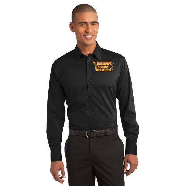 Port Authority Stretch Poplin Shirt.