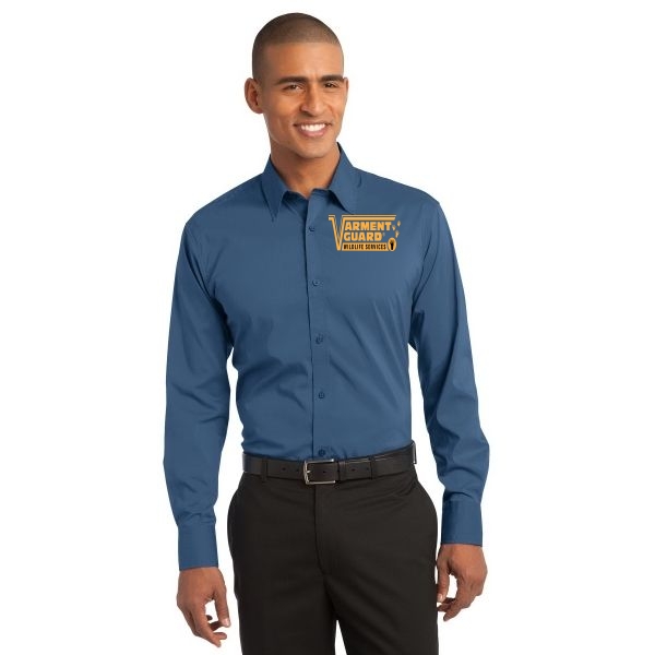 Port Authority Stretch Poplin Shirt.