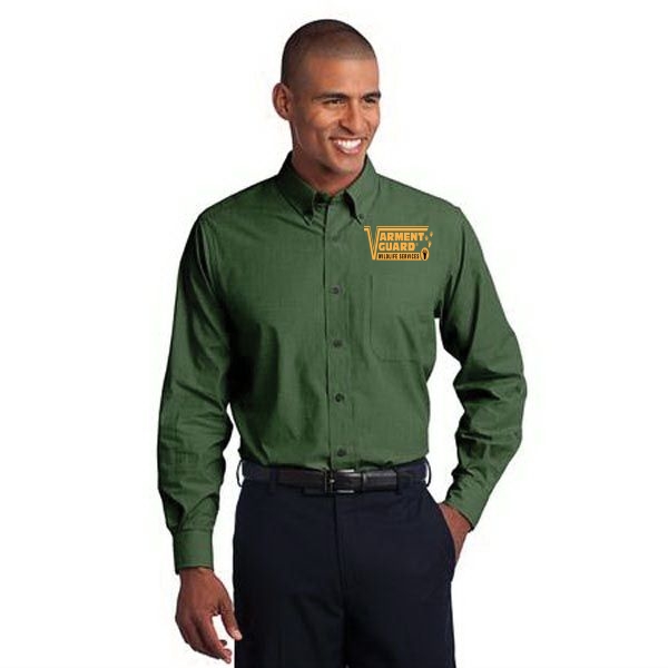 Port Authority Crosshatch Easy Care Shirt.