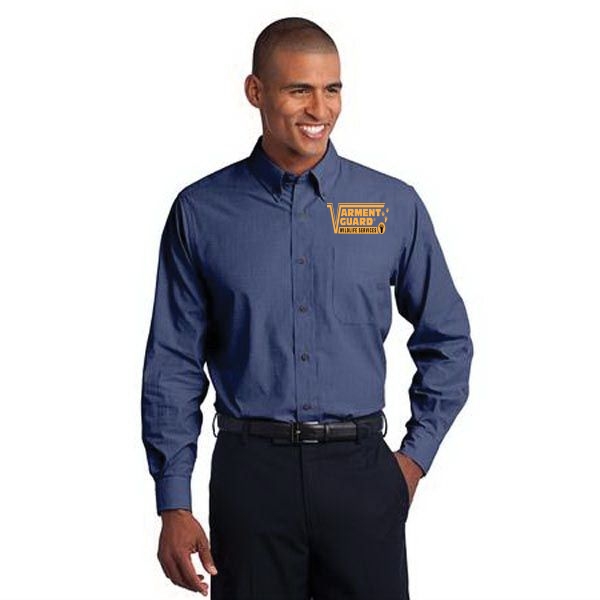 Port Authority Crosshatch Easy Care Shirt.