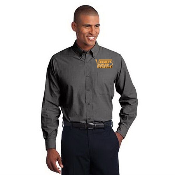 Port Authority Crosshatch Easy Care Shirt.