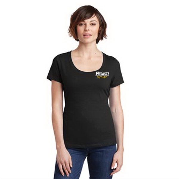 District Made Ladies Perfect Weight Scoop Tee.