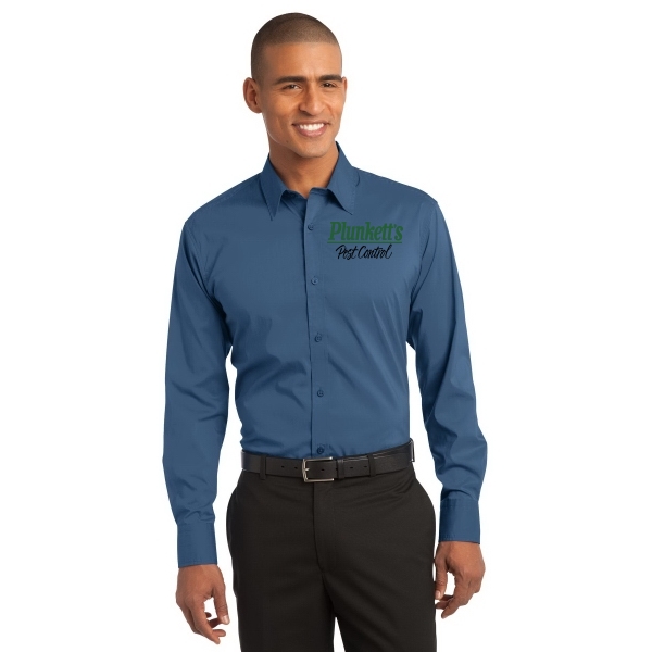 Port Authority Stretch Poplin Shirt.